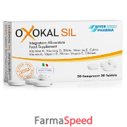 oxokal sil 30 compresse astuccio 21 g