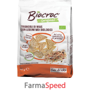 biocroc triangoli di legumi 40 g