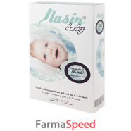 nasir baby lavaggio nasale per neonato e bambino 250 ml + sacca + 1 ugello + 1 siringa 10 ml