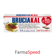 bruciakal 7 days 14 compresse dietalinea