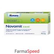 novomit travel 12 gomme da masticare gusto arancia