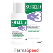 saugella acti3 detergente intimo 250 ml