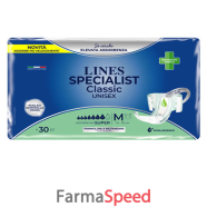 pannolone a mutanda lines specialist classic super mm 30 pezzi