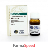 ecosol quintessenza di melissa gocce 10 ml