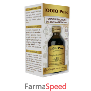 iodio puro analcolico 100 ml