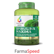 colours of life spirulina maxima 120 compresse