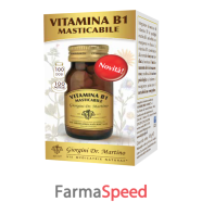 vitamina b1 masticabile100past