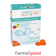 norsan omega 3 kids 45 caramelline gommose