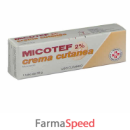micotef*crema derm 30 g 2%