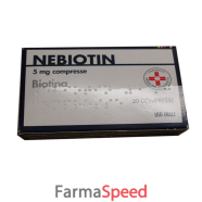 nebiotin*30 cpr 5 mg