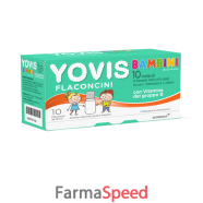 yovis bambini fragola 10 flaconcini x 10 ml