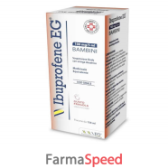 ibuprofene eg - bambini 100 mg/5 ml sospensione orale gusto fragola senza zucchero 1 flacone da 150 ml con siringa dosatrice