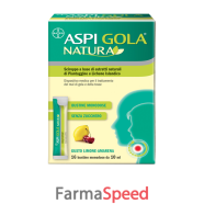 aspi gola natura 16 bustine monodose da 10 ml