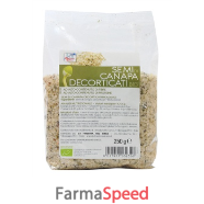 fsc semi di canapa decorticati bio ad alto contenuto di fibra 250 g