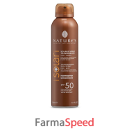 natures i solari spray trasparente spf50 200 ml