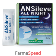 ansileve all night 21stick pac