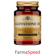 glutatione 50 solgar 30 capsule vegetali