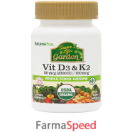 vitamina d3 & k2 50mcg 60c