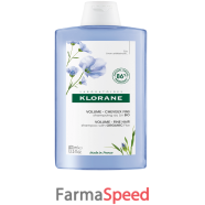 klorane shampoo lino 400ml