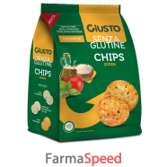 giusto senza glutine chips pizza 40 g