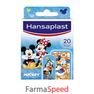 hansaplast cerotto mickey mouse 20 pezzi