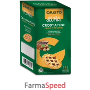 giusto s/g crostatina cacao4pz