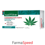 cannabiactive forte pea 400 mg 20 capsule molli