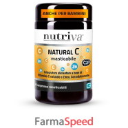 nutriva natural c 60 compresse masticabili