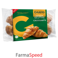 giusto senza glutine croissant 4 pezzi da 80 g