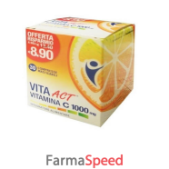 vita act vitamina c 1000 mg 30 compresse masticabili