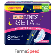 lines seta ultra notte 8pz