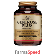 genirose plus solgar 60 tavolette