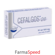 cefalgos q10 30cpr 800mg