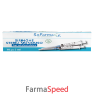 siringa 5ml g23 10p sofarmapiu