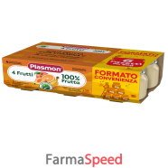 plasmon omog 4 frutti 6x80g