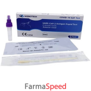 test antigenico rapido covid-19 autodiagnostico determinazione qualitativa antigeni sars-cov-2 in tamponi nasali mediante immunocromatografia