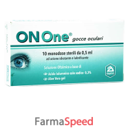 onone 10 monodose sterili da 0,5 ml in 2 strip