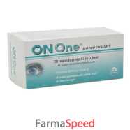 onone 30 monodose sterili da 0,5 ml in 6 strip