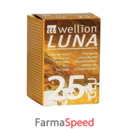 wellion luna 25 strips strisce per misurazione glicemia