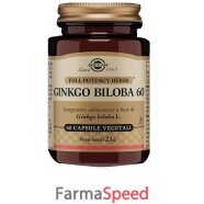 ginkgo biloba 60  - 60 capsule vegetali