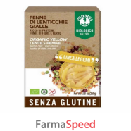 probios penne lenticchie gialle 250 g