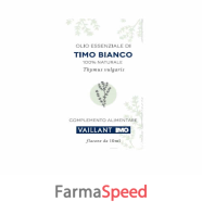 olio essenziale vaillant timo bianco 10 ml