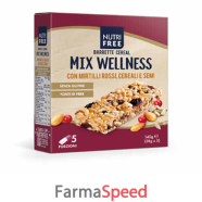 nutrifree barrette cereal mix wellness 28 g x 5