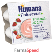 humana merenda fragola 4pz