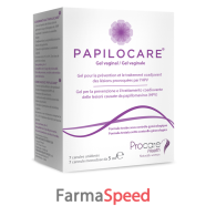 papilocare gel vaginale 7 cannule monodose x 5 ml