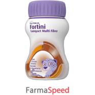 fortini compact multi fibre cioccolato caramello 4 bottiglie da 125 ml