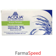 acqua delle terme di abano soluzione ipertonica 3% per lavaggio nasale 15 flaconcini