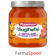 plasmon sughetti ortolano 120g