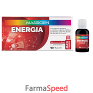 massigen energia 10 flaconi da 25 ml