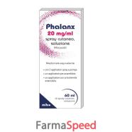 phalanx*spray cutaneo soluzione 60 ml 50 mg/ml 1 flacone